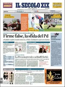 IL SECOLO XIX DEL 15 MARZO 2010