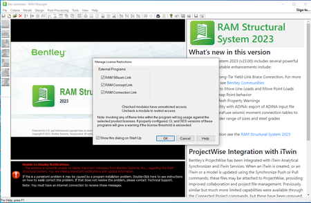 RAM Structural System CONNECT Edition 2023 (23.00.00.92)