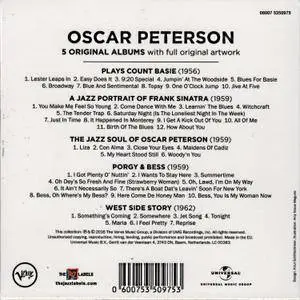 Oscar Peterson - 5 Original Albums: 1956-1962 (2016) [5CD Box Set]