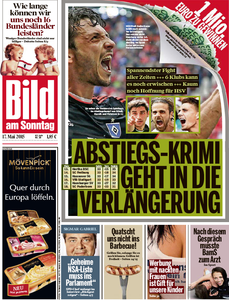 Bild am Sonntag, 17. Mai 2015