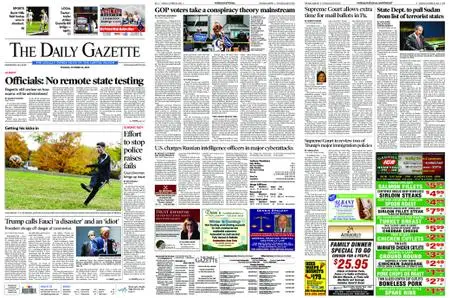 The Daily Gazette – October 20, 2020