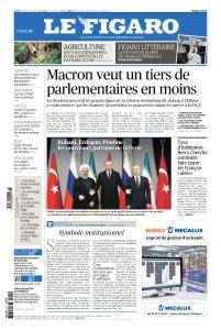 Le Figaro du Jeudi 5 Avril 2018