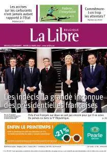 La Libre Belgique du Mardi 21 Mars 2017