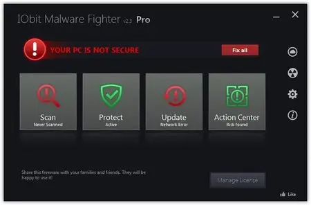 IObit Malware Fighter Pro 2.3.0.202 (DC 21.02.2014) Multilingual