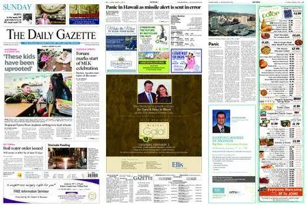 The Daily Gazette – January 14, 2018