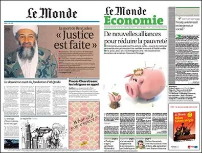 Le Monde - 3 May 2011 (+ Supplement)