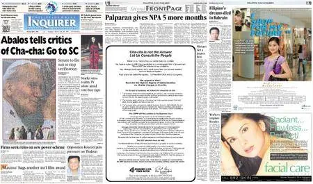 Philippine Daily Inquirer – April 03, 2006