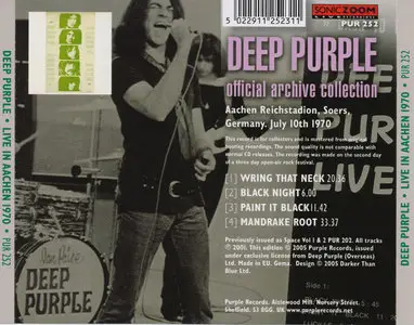 Deep Purple - Live in Aachen 1970 (2005)