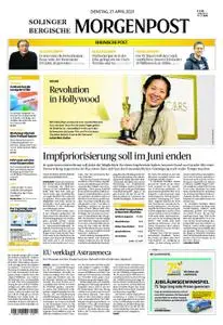 Solinger Morgenpost – 27. April 2021