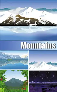 Mountains Vector 
