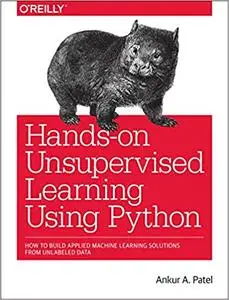 Hands-On Unsupervised Learning Using Python [Early Release]