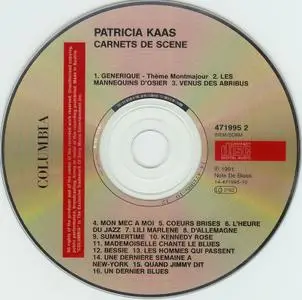 Patricia Kaas - Carnets de scène (1991) [CD & DVD]