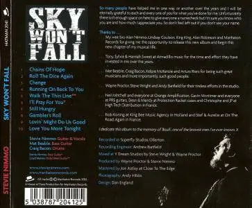 Stevie Nimmo - Sky Won't Fall (2016)