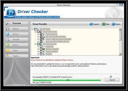 Driver Checker 2.7.2 Thinstalled