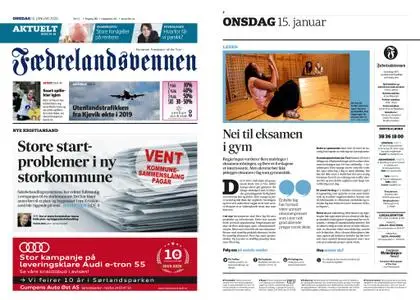 Fædrelandsvennen – 15. januar 2020