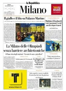 la Repubblica Milano - 26 Febbraio 2022