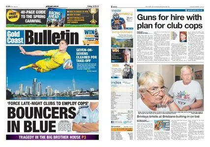 The Gold Coast Bulletin – October 12, 2012
