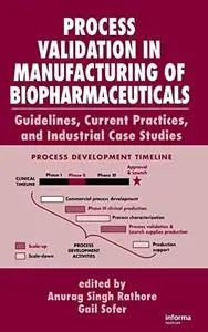 Process validation in manufacturing of biopharmaceuticals : guidelines, current practices, and industrial case studies