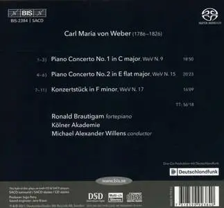 Ronald Brautigam, Michael Alexander Willens - Carl Maria von Weber: Complete Works for Piano & Orchestra (2021)