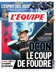 L’equipe du Lundi 2 Août 2021