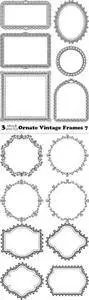 Vectors - Ornate Vintage Frames 7