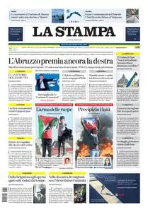 La Stampa Savona - 11 Marzo 2024