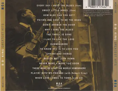 B.B. King -  Greatest Hits (1998)