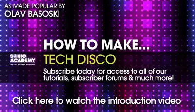 Sonic Academy - How To Make Tech Disco  part 1 & 2 (2011)