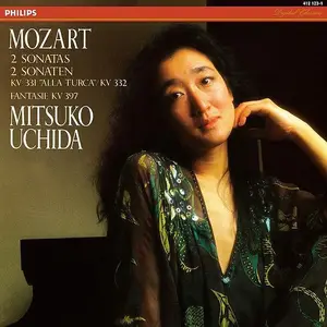 Mitsuko Uchida - Wolfgang Amadeus Mozart: 2 Sonatas KV 331 "Alla Turca" & KV 332; Fantasie KV 397 (1984)