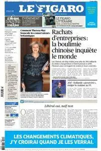 Le Figaro du Jeudi 27 Octobre 2016