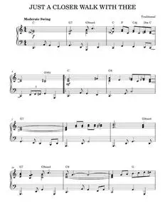 Just a closer walk with thee (Piano Solo)