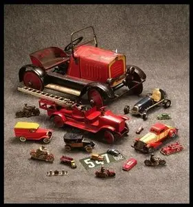 Set of Old Toys