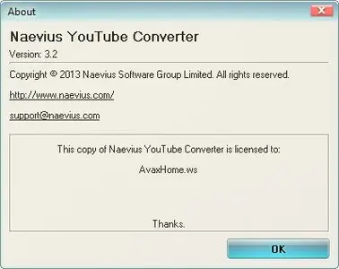 Naevius Youtube Converter 3.2