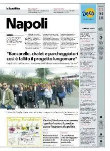 la Repubblica Napoli - 11 Aprile 2018