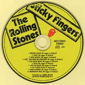 The Rolling Stones - Sticky Fingers (Spanish Version) (1971) {2019, Japanese Edition}