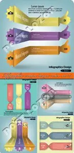 Infographic creative design vector set 134
