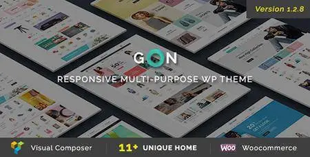 ThemeForest - Gon v1.2.8 - Responsive Multi-Purpose WordPress Theme - 13573615