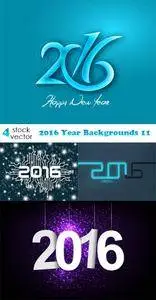 Vectors - 2016 Year Backgrounds 11