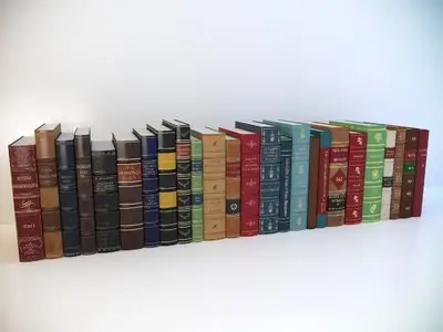 3D models of classic books