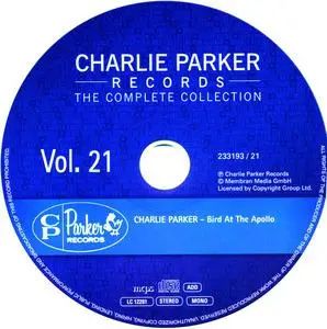 Charlie Parker Records: The Complete Collection, Vol. 21 - Charlie Parker - Bird At The Apollo (2012 CP Records 233193/21}