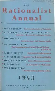 New Humanist - The Rationalist Annual, 1953