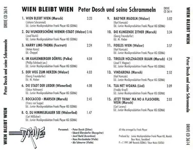 Peter Dosch und seine Schrammeln – Wien Bleibt Wien (1991)