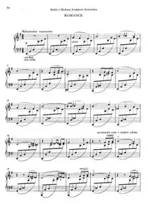 Romance pour le Piano S.169