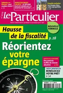 Le Particulier No.1079 - Décembre 2012