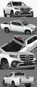 Mercedes Benz X Class Power 2018 3D model