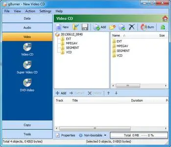 gBurner 4.4 Multilingual