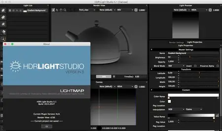 Lightmap HDR Light Studio 5.1 build 2015.0527 Mac OS X