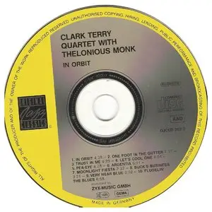 Clark Terry with Thelonious Monk - In Orbit (1958) {Riverside OJCCD-302-2 rel 1987}