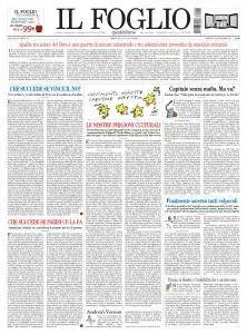 Il Foglio - 16 Settembre 2016