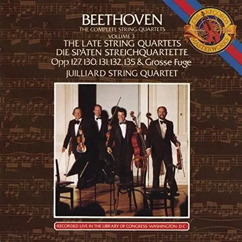 Juilliard String Quartet - Beethoven: Complete String Quartets, Vol.3 ...